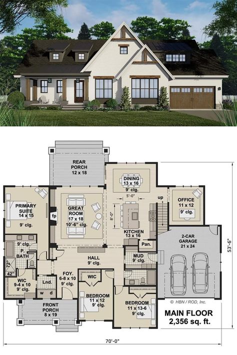 Country Home Layout, Home Layout Plans, House Layout Ideas, American House Design, Diy Tiny House Plans, Building Your Own Home, Accessible Bathroom Design, Create Floor Plan, Architecture Drawing Plan