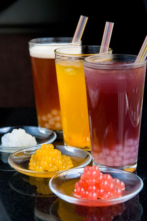 #popping_boba for fruit juice drinks Boba Background, Fruit Pearls, Boba Tea Recipe, Popping Boba, Bubble Drink, Bubble Tea Recipe, Bubble Tea Boba, Chocolate Chip Cookies Ingredients, Coffee With Alcohol