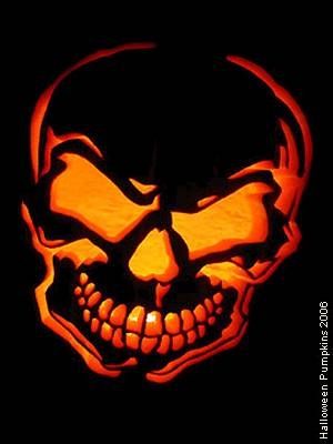 Pumpkin Carving Skeleton Face, Skeleton Face Pumpkin Carving, Pumpkin Carving Ideas Skull, Pictures Of Carved Pumpkins, Skeleton Pumpkin Carving, Pumping Carving, Skull Pumpkin Carving, Autumn Diys, Pumpkins Pictures