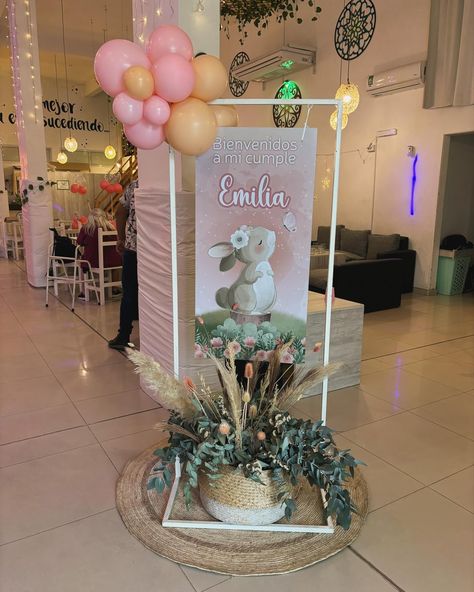 Estuvimos con Emilia en su baby shower, esperando su llegada y en esta ocasión, celebramos su primer cumple, con una temática súper cute! 💕 Todo en rosa pastel para ella! 🙌🏻 Gracias a @doxagaratevelyn por elegirnos nuevamente para acompañarlos! ✨ La mesa dulce estuvo a cargo de @eliespeche.cakes que brilló con cada detalle 🎂 Los souvenirs colgantes eran de @pauladecoysouvenirs que son hermosos recuerdos de cada festejo ✨ Déjanos un 💖 si sos fan del rosa y los colores pasteles #conejit... Souvenir Baby Shower, Baby Shower, Pastel, Shower, Fan