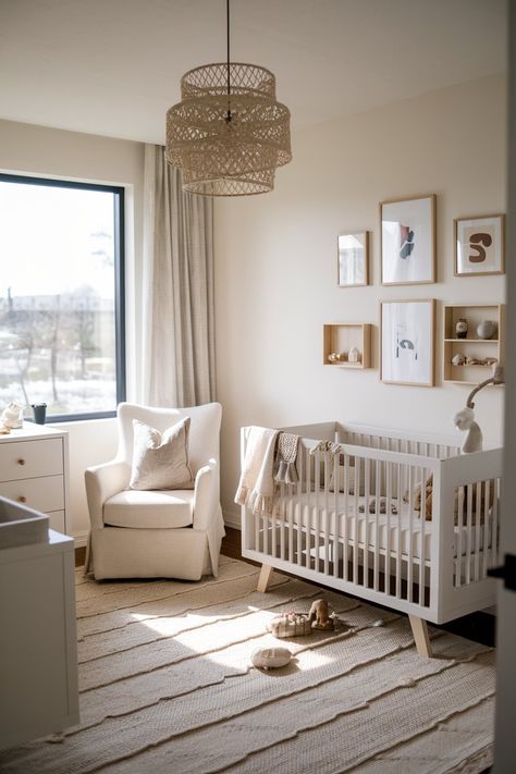 Best Gender Neutral Nursery Themes Nursery Ideas Neutral Modern, Beige Baby Nursery, Gender Neutral Nursery Themes, Neutral Nursery Themes, Nursery Ideas Neutral, Gender Neutral Nursery Ideas, Modern Gender Neutral Nursery, Unisex Baby Room, Neutral Nursery Ideas