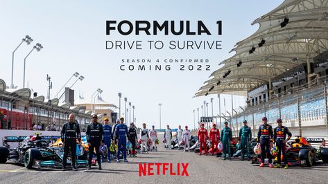 Netflix F1 serie: Drive to survive season 4 coming in 2022 Drive To Survive F1, Formula 1 Drive To Survive, Drive To Survive, Super Bowl Commercials, Air One, Joe Cocker, Best Commercials, Michael Schumacher, Mad Dog