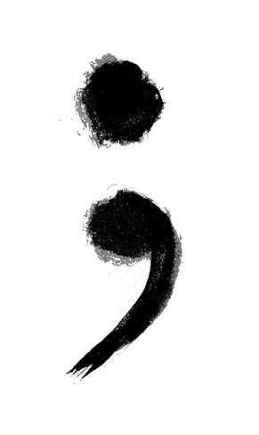 Colon Tattoo, Semicolon Project, Wave Tattoo, Selfie Quotes, Semicolon Tattoo, English Major, Tattoo Now, Geniale Tattoos, Waves Tattoo