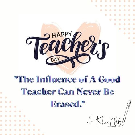 Happy Teachers Day !! Happy Teachers Day, Teachers Day, Quotes