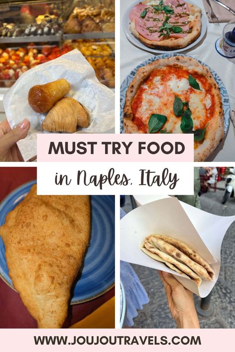 Must try food in Naples italy. best food in naples. foodie guide to naples. best pizza naples. what kind of food does naples italy have. Best Restaurants In Naples Italy, Naples Restaurants Italy, Naples Italy Food, Pizza In Naples, Naples Food, Naples Pizza, Italy Recipes, Napoli Food, European Cruise