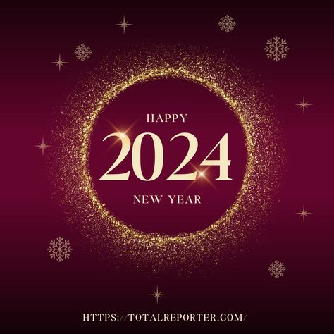 New Year Creative Post, New Year Wishes Cards, 2024 Wishes, Good Morning Winter, Morning Winter, Winter Floral Arrangements, 2024 Images, New Years Activities, Happy New Year 2024