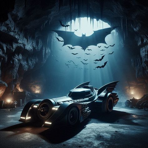 Batman Cave, Superman Wallpaper, Batman Film, Batman Batmobile, Bat Cave, Batman Pictures, Batman Artwork, Graphic Novel Art, Custom Hot Wheels