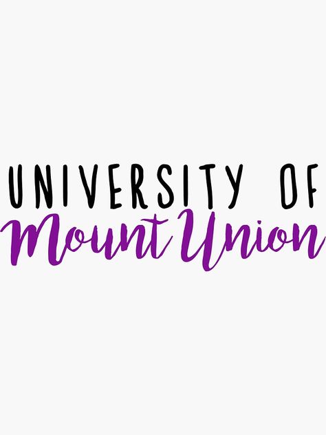 Mount Royal University, Montclair State University Logo, Mount Union, Montclair State University, University, For Sale