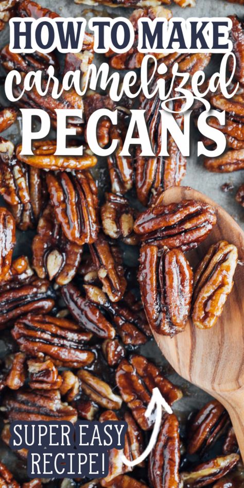 Carmelized Pecans, Caramelised Pecans, Caramelized Pecans, Low Carb Candy, Butternut Squash Salad, Pecan Nuts, Nut Recipes, Pecan Recipes, Snacks To Make