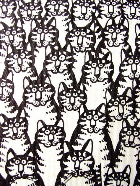 Bernard Kliban, Kilban Cats, Cat Invitations, Folk Art Cat, Kliban Cat, Smelling Flowers, Curious Cat, Retro Cats, Animal Projects