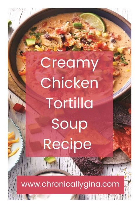 Healthy Creamy Chicken Tortilla Soup, Chicken Tortilla Recipe, Martina Mcbride Chicken Tortilla Soup, Pioneer Woman’s Chicken Tortilla Soup, Martina Mcbride's Creamy Chicken Tortilla Soup, Chicken Tortilla Soup Allrecipes, Mcalister Chicken Tortilla Soup, Creamy Chicken Tortilla Soup, Chicken Tortilla Soup Recipe