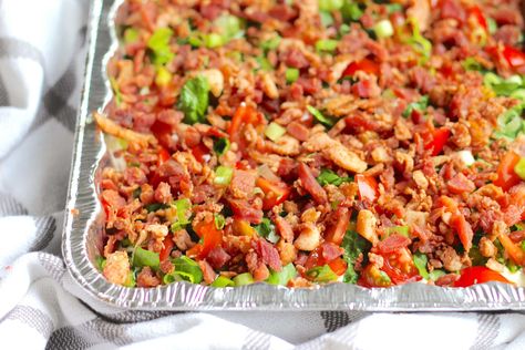 Creamy BLT Dip Blt Dip, Recipe Appetizers, Cheese Dips, Tomatoes Recipes, 12 Tomatoes Recipes, No Cook Appetizers, Recipes Snacks, 12 Tomatoes, Party Dips