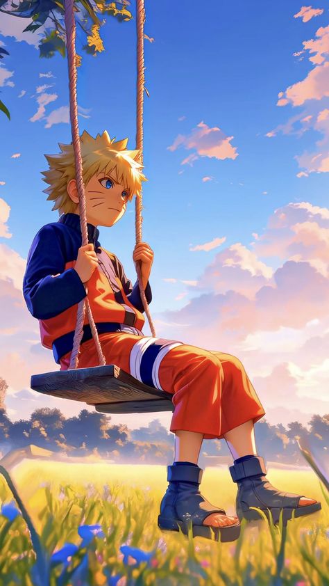 Naruto 4k Wallpaper, Tiktok Wallpaper Aesthetic, Pokemon Anime Characters, Clouds Art, Flowers Field, Naruto And Sasuke Wallpaper, Recent Anime, Naruto Uzumaki Art, Naruto Fan Art