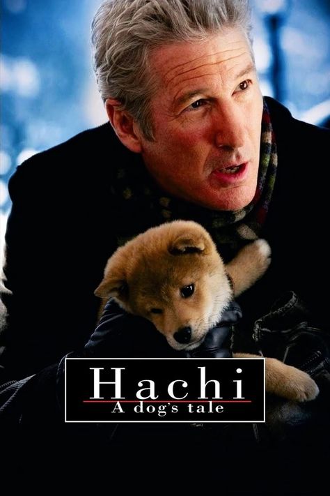 Hachiko Movie, Hachiko A Dog's Story, Hachi A Dogs Tale, Best Movies List, A Dog's Tale, Human Animal, Dog Waiting, Tv Series Online, Family Dog