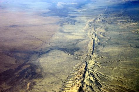 San Andreas Fault, Subduction Zone, Salton Sea, Aerial Photo, San Andreas, Study Unit, Natural Disasters, Aerial View, Geology