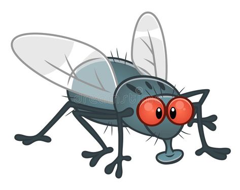 Cartoon fly. Cartoon funny fly on the white background. Cartoon pest series , #spon, #funny, #fly, #Cartoon, #white, #series #ad White Background Cartoon, Series Illustration, Fly Drawing, Ladybug Rocks, Inkscape Tutorials, Background Cartoon, Whimsical Paintings, Cartoon Funny, Comic Drawing