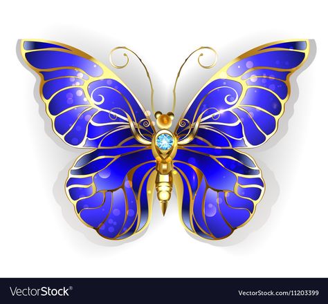 Butterfly Morpho, Golden Butterfly, Pretty Butterfly, Butterfly Graphic, Computer Graphics, White Butterfly, Pattern And Decoration, Gold Butterfly, Alphabet Illustration