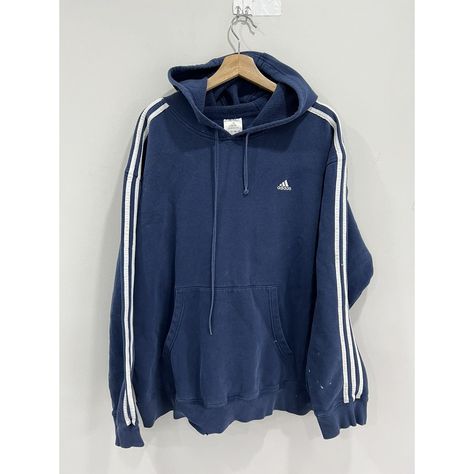 Sweater Striped, Adidas Hoodie, Vintage Adidas, Hoodie Sweater, Mens Sweatshirts, Sweater Hoodie, Overalls, Sleeve Length, Adidas