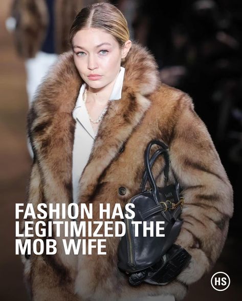 Don’t get the mob wife trend? Join the club. Or, rather, join the mob, because fashion designers have apparently decided that 2024’s most baffling trend is here to stay, at least until the end of the year.⁠ ⁠ To be clear, it wasn’t like Carmela Soprano hit the Fall/Winter 2024 runway shows at Milan and Paris Fashion Week — though that’d have been pretty cool — but shades of the mob wife look filtered through dozens of catwalk presentations, outlining a simple truth: subtle mob wife is the mos... Carmela Soprano, 2024 Runway, Mob Wives, The Mob, Mob Wife, Join The Club, Fall Winter 2024, End Of The Year, Winter 2024