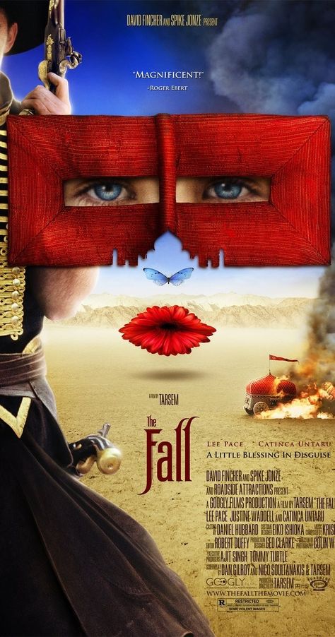 Amazing details. Tarsem Singh, The Fall 2006, The Fall Movie, Eiko Ishioka, Theater Posters, Little Dorrit, Spike Jonze, Broken Arm, Movies Worth Watching