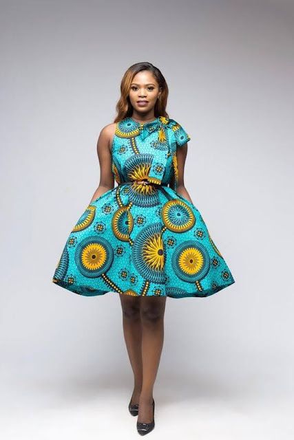 STYLISH ANKATA DRESS STYLES FOR AFRICAN FASHIONSTAS Lose Dress, African Bridesmaids, African Bridesmaid Dresses, Ankara Dress Styles, Dresses African, Best African Dresses, Short African Dresses, African Wear Dresses, Gaun Fashion