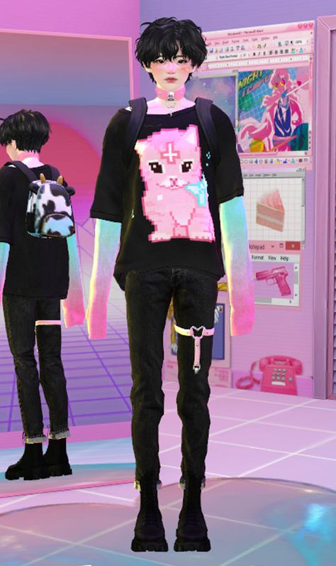 Sims 4 Men Clothing, Sims 4 Anime, Tumblr Sims 4, Sims 4 Dresses, Sims 4 Characters, Baddie Outfits Ideas, The Sims 4 Download, Sims Four, Sims 4 Cc Packs