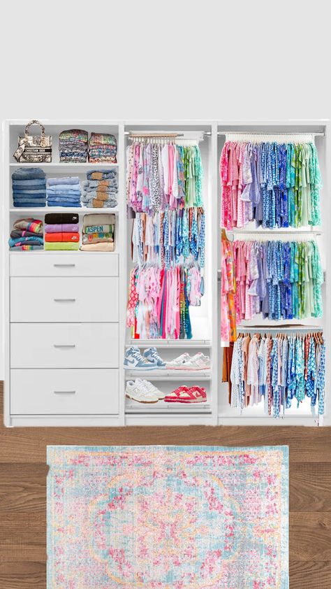 #closet #dreamcloset #preppy #clothes #fyp #fypshuffle #fyppppppppppppppppppppppppppppppppppppppppppppppppppppppppp #fyppppp Preppy Walk In Closet, Closet Ideas Preppy, Preppy Closet Organization, Preppy Closet, Preppy Inspiration, Preppy Clothes, Room Tour, Closet Doors, Walk In Closet