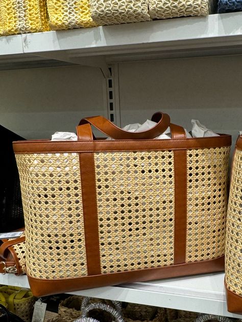 Shop Caning Natural Tote Handbag - … and other curated products on LTK, the easiest way to shop everything from your favorite creators. Tote Handbag, Resort Wear, Tote Handbags, The Creator, Handbags