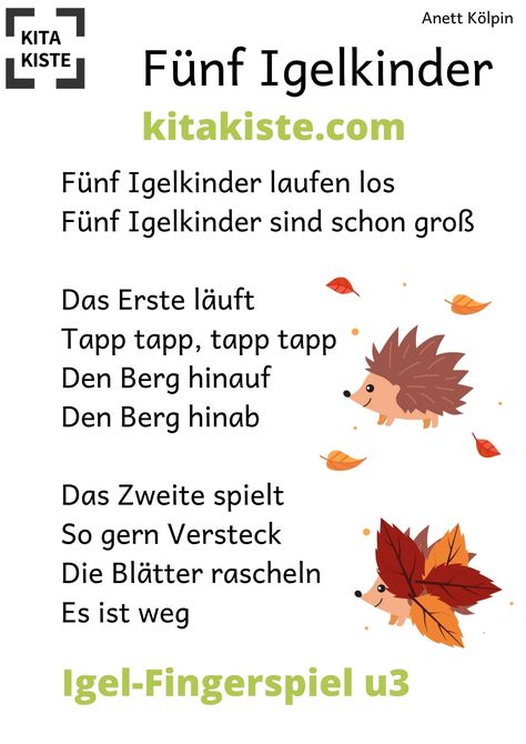 Einfaches, lustiges Fingerspiel für Kindergarten / Krippe / Herbst - nicht nur für u3 - nutze Blätter zum Rascheln und mach eine Klanggeschichte daraus - Hinweise dazu im Produkt Baby Singing, Kindergarten Portfolio, Life Is Too Short Quotes, Easy Halloween Crafts, German Language Learning, Leaf Crafts, Bridal Musings, Life Quotes To Live By, Yoga For Kids