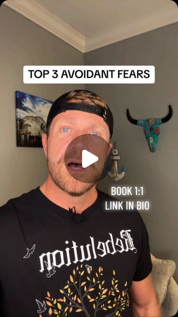 Coach Ryan on Instagram: "Top 3 avoidant fears #avoidant #avoidantattachment #dismissiveavoidant #fearfulavoidant #insecureattachment #attachmentstyles #emotionallyunavailable #fearofabandonment #fearofrejection #fearofengulfment #breakup #heartbroken #divorce #relationships #dating #situationships #relationshipcoach" Fear Book, Emotionally Unavailable, Attachment Styles, Relationship Coach, On Instagram, Instagram