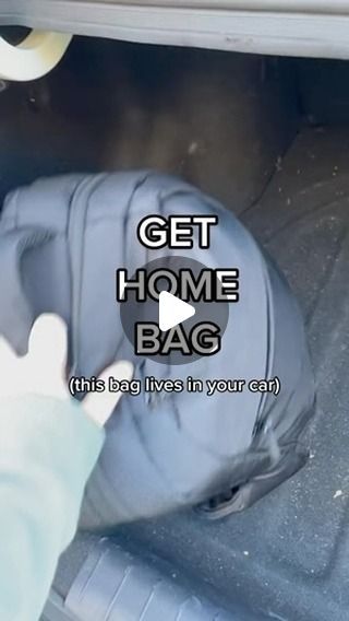 Tactically Prepped on Instagram: "Often overlooked prep ⚠️🙏 What else is in your “get home” bag?

#prepper #prep #urbanprepper #home #safety #survival #car #tips #emergency #preparedness #fyp" Pet Emergency Kit, Car Survival Kits, Evacuation Kit, Get Home Bag, Car Emergency Kit, Car Tips, Bug Out Vehicle, Apocalypse Survival, Car Hacks