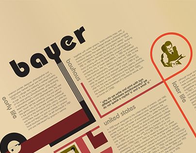 Check out this @Behance project: “Herbert Bayer Bauhaus Layout & Type Project” https://www.behance.net/gallery/26010267/Herbert-Bayer-Bauhaus-Layout-Type-Project Herbert Bayer Posters, Layout Magazine, Herbert Bayer, Bauhaus Design, Poster Designs, Behance Project, Magazine Layout, Designs Ideas, Behance Net