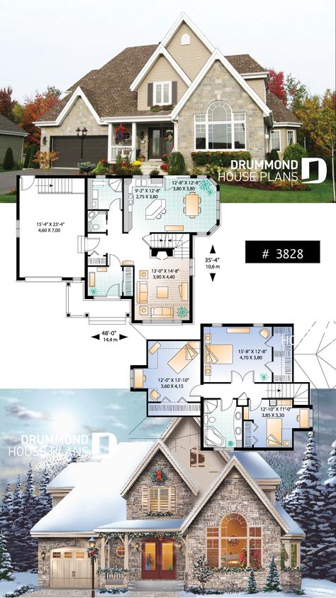 Balcony House Plans, Balcony House, Sims 4 Houses Layout, Drummond House Plans, Sims 4 House Plans, The Quarry, Sims 4 House Design, Sims House Plans, Model House Plan