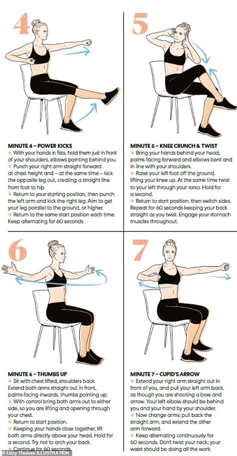 Meet the woman who will reshape your body and it's only going to take up 7 minutes of your time Chair Pose Yoga, Seated Exercises, 7 Minute Workout, Calorie Burning Workouts, Short Workouts, Chair Exercises, Chair Yoga, Easy Work, 7 Minutes