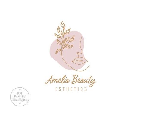 Esthetician logo design bauty logo design modern logo boutique spa logo Beauty salon logo Line art logo skincare logo beautician hair lash Logo Skincare Beauty, Esthetician Logo Ideas, Esthetician Logo, Logo Skincare, Spa Logo Design, Skincare Logo, Logo Design Modern, Clinic Logo, Boutique Spa