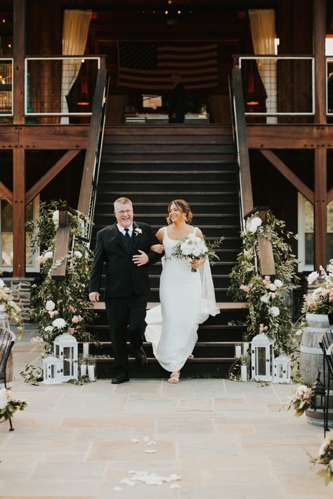 Lanterns At Wedding, Villa Cimbrone Wedding Ceremony, Wedding Staircase, The Monastery Cincinnati Wedding, Wedding Ceremonies, Wedding Decor, Wedding Ceremony, Lanterns, Wedding Decorations