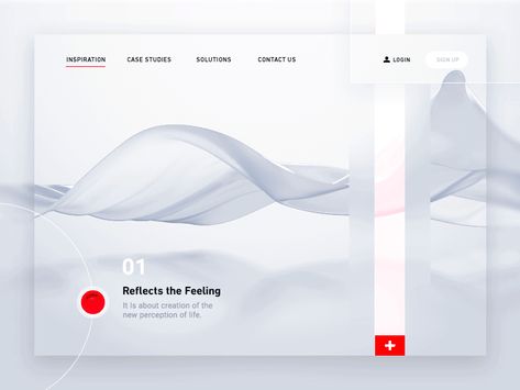 Loading Page Design, Landing Page Background, Gleb Kuznetsov, Background Site, Modern Landing Page, Page Background Design, Moving Background, White Graphic Design, Cloth Background