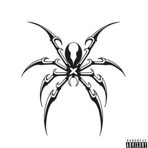 Spider Tattoo, Spotify Song, Tattoo Design, White, Instagram, Black, Design