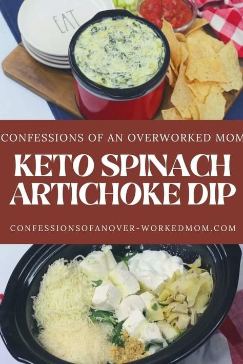 Keto Artichoke, Keto Spinach Artichoke Dip, Keto Spinach Dip, Keto Spinach Artichoke, Healthy Spinach Dip, Best Spinach Artichoke Dip, Healthy Dip Recipes, Keto Spinach, Bread Crackers