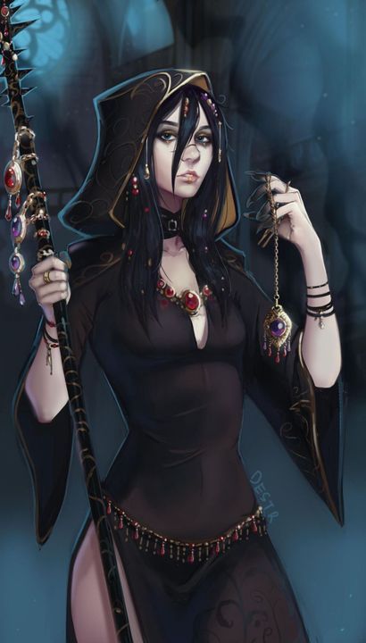 Fantasy Magic, Dungeons And Dragons Characters, Dnd Art, Female Human, Arte Fantasy, A Witch, Fantasy Rpg, Fantasy Inspiration, Dnd Characters