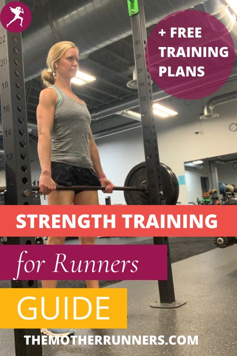 Free Strength Training Plan - The Mother Runners Strength Exercises For Runners, Weight Training For Runners, Cross Training For Runners, Training For Runners, Strength Training Plan, Home Strength Training, Runners Workout, Benefits Of Strength Training, Strength Training For Beginners