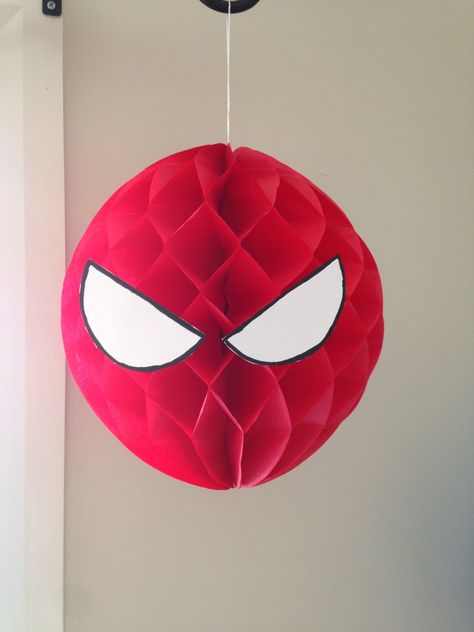 Diy Spiderman Decorations Birthdays, Spiderman Diy Decorations, Spiderman Classroom, Spider-man Birthday, Spiderman Decor, Sf Andrei, Deadpool Birthday, Spiderman Balloon, Spidey Birthday