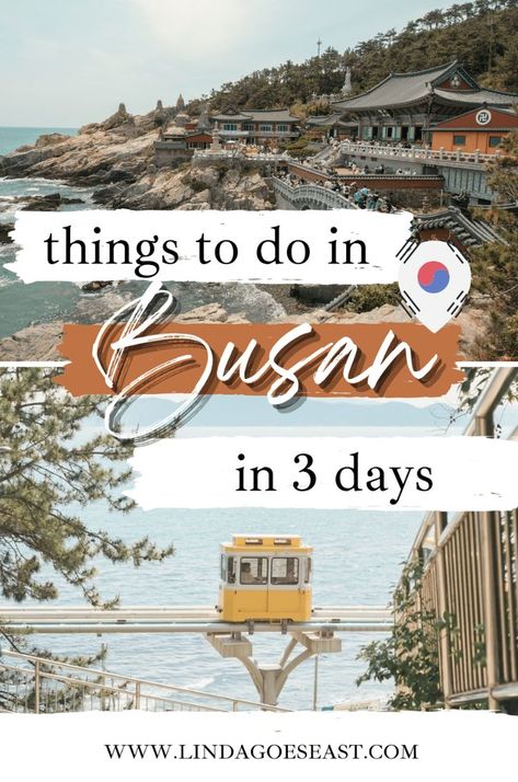 Looking for a Busan itinerary that ticks all the boxes? Look no further! 2 or 3 days in Busan is a great amount of time to see the city and this Busan itinerary will help you make the most out of every minute. Busan Outfit, Busan Travel, 3 Days In Seoul, Things To Do In Busan, Travel South Korea, South Korea Trip, Trip To South Korea, Visit South Korea, Things To Do In Busan South Korea