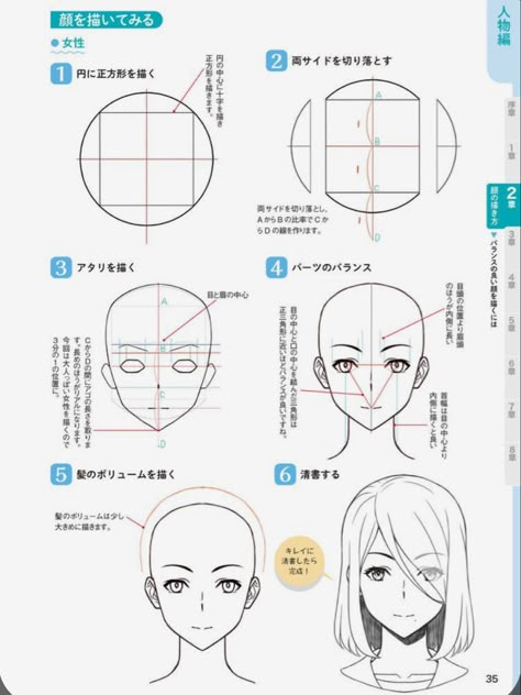 Anime Head Reference Anatomy, Anime Head Proportions, Face Proportions, Head Anatomy, Drawing Superheroes, Manga Tutorial, Anime Face, Drawing Tutorial Face, Anime Tutorial