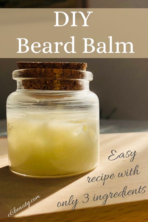 DIY beard balm recipe Beard Balm Diy Recipes For Men, Diy Beard Balm Recipes, Beard Products For Men, Beard Balm Diy Recipes, Homemade Beard Balm, Beard Balm Recipe, Beard Care Routine, Diy Beard Balm, Diy Beard