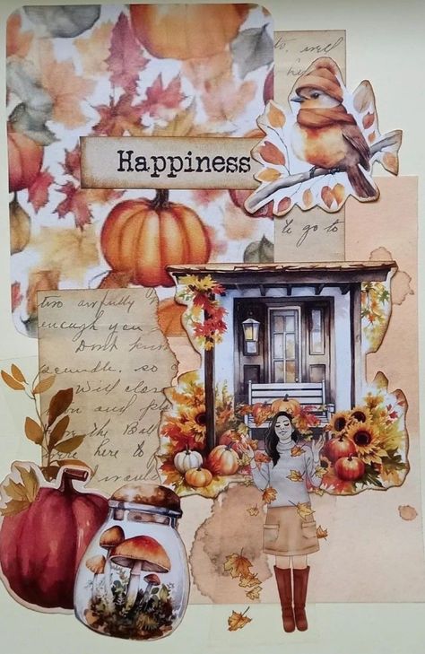 Amish Pasta Salad, Amish Pasta, Scrapbook 2022, Funky Junk Decor, Diy Art Journal, Journal Routine, Autumn Junk Journal, Autumn Journal, Notebook Therapy