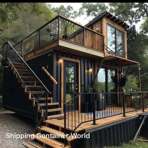 Chase Furniture, Shipping Container Home Designs, Shipping Container House Plans, Modern Small House Design, Shipping Container Home, Best Tiny House, Container House Plans, Casa Container, Shipping Container House