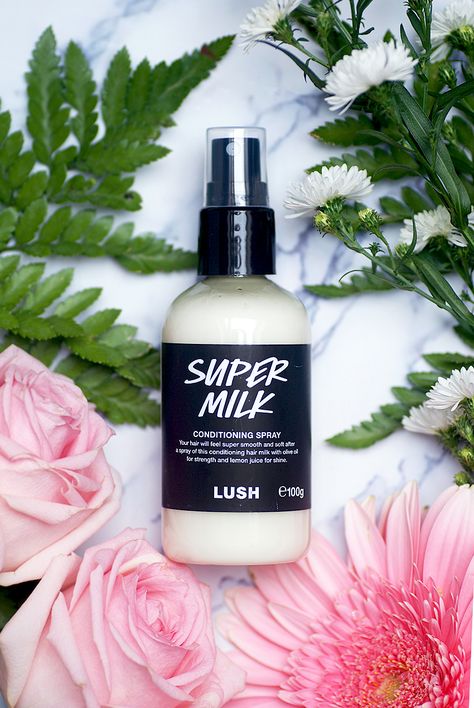 Lush Hair Conditioner, Lush Super Milk, Lush Conditioner, Lush Haul, Milk Hair, Product Launching, Green Mascara, Bright Pink Lipsticks, Glossy Eyeshadow