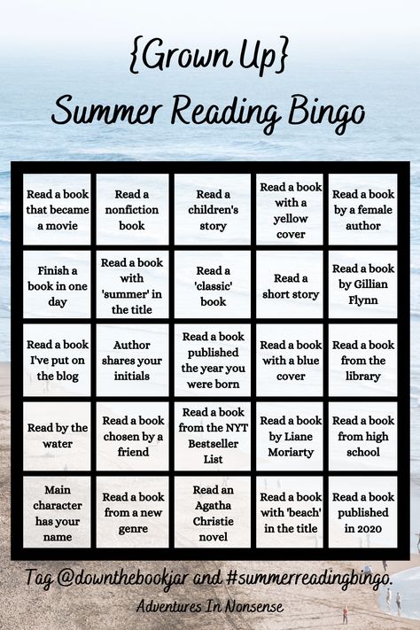 Summer Book Challenge, Reading Bingo Challenge, Summer Reading Bingo, Reading Prompts, Book Bingo, Reading Bingo, Summer Reading Challenge, Book Reading Journal, Summer Reading Program