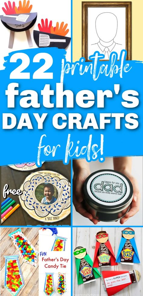 Father's Day Crafts For Kids, Spring Toddler Crafts, Kids Fathers Day Crafts, Diy Father's Day Crafts, Grandparents Day Crafts, Dad Crafts, Fathers Day Gifts Ideas, Easy Fathers Day Craft, Fathers Day Art